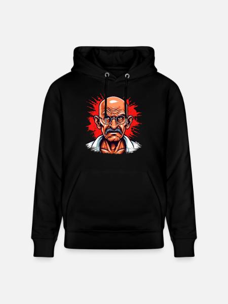 Anführer der friedlichen Revolution - Stanley/Stella Unisex Bio-Hoodie CRUISER - Schwarz