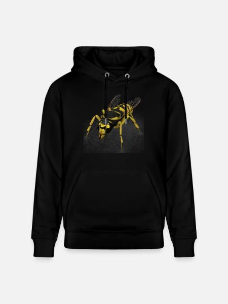 wespe - Stanley/Stella Unisex Bio-Hoodie CRUISER  - Schwarz