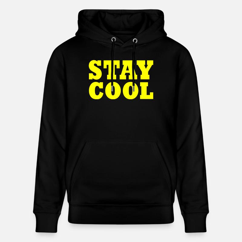 Stay cool - Sweat à capuche bio CRUISER Stanley/Stella Unisexe - noir