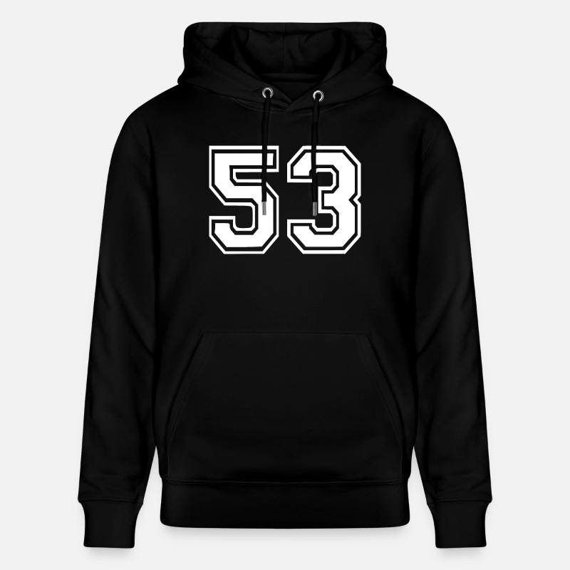 53 - Sweat à capuche bio CRUISER Stanley/Stella Unisexe - noir