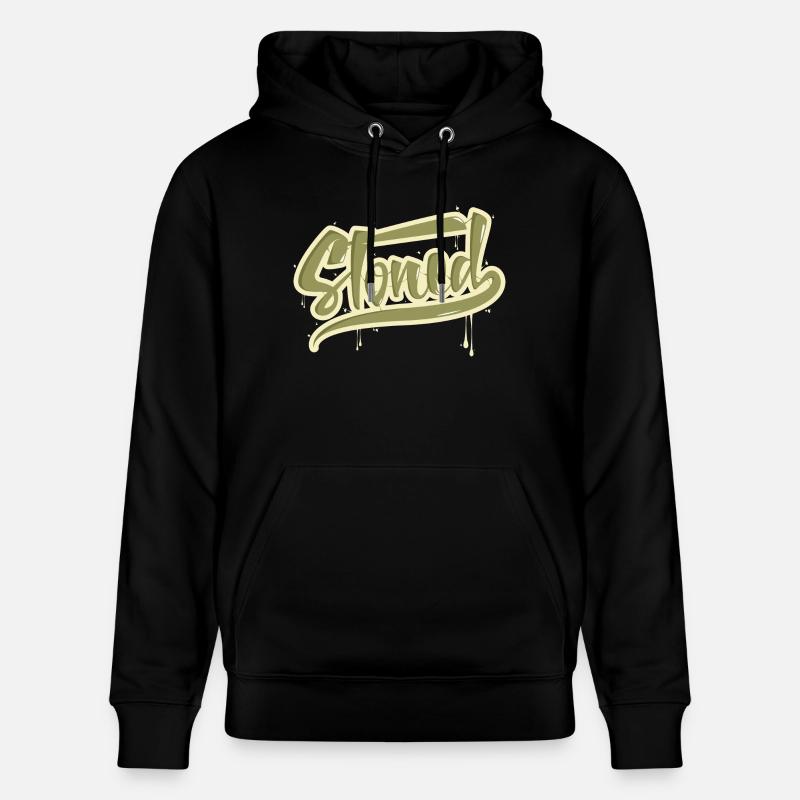 lapidé - Sweat à capuche bio CRUISER Stanley/Stella Unisexe - noir