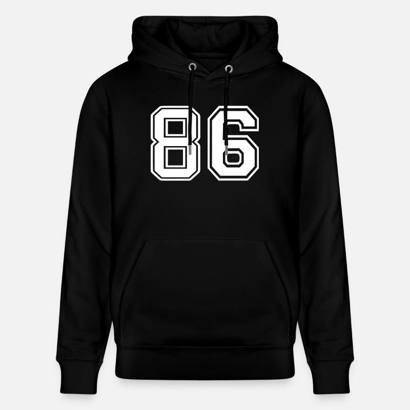 86 - Sweat à capuche bio CRUISER Stanley/Stella Unisexe - noir