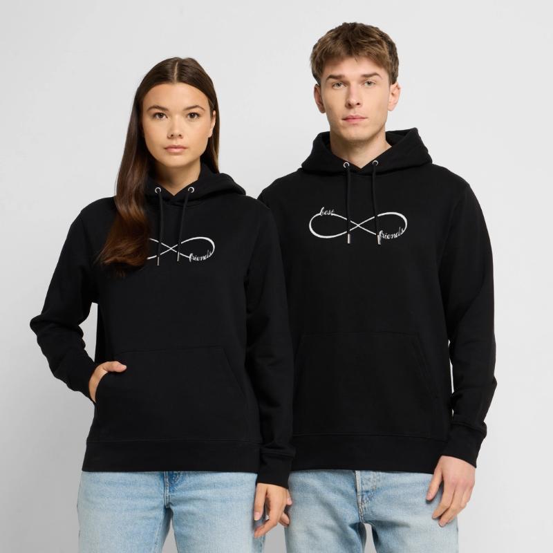 Infinity best friends forever Unendlichkeit Loop 8 Stanley/Stella Unisex Bio-Hoodie CRUISER 