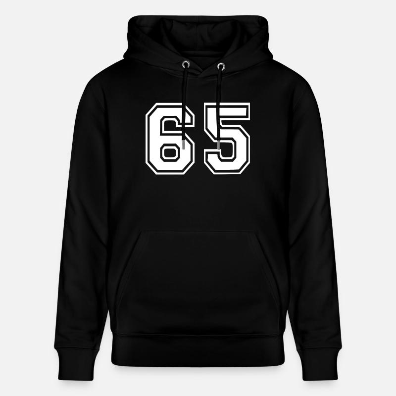 65 - Sweat à capuche bio CRUISER Stanley/Stella Unisexe - noir