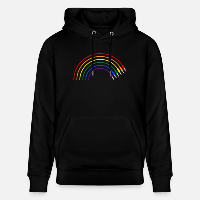 RAINBOW - Sweat à capuche bio CRUISER Stanley/Stella Unisexe - noir