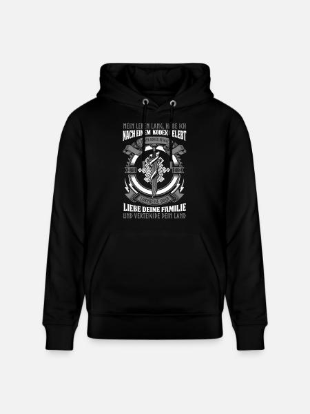 Ehrenkodex Odin Wikinger - Stanley/Stella Unisex Bio-Hoodie CRUISER  - Schwarz