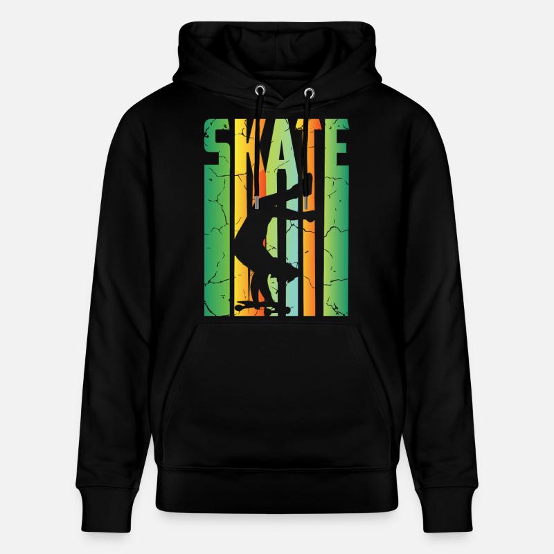 Skateboard Rider - Sweat à capuche bio CRUISER Stanley/Stella Unisexe - noir