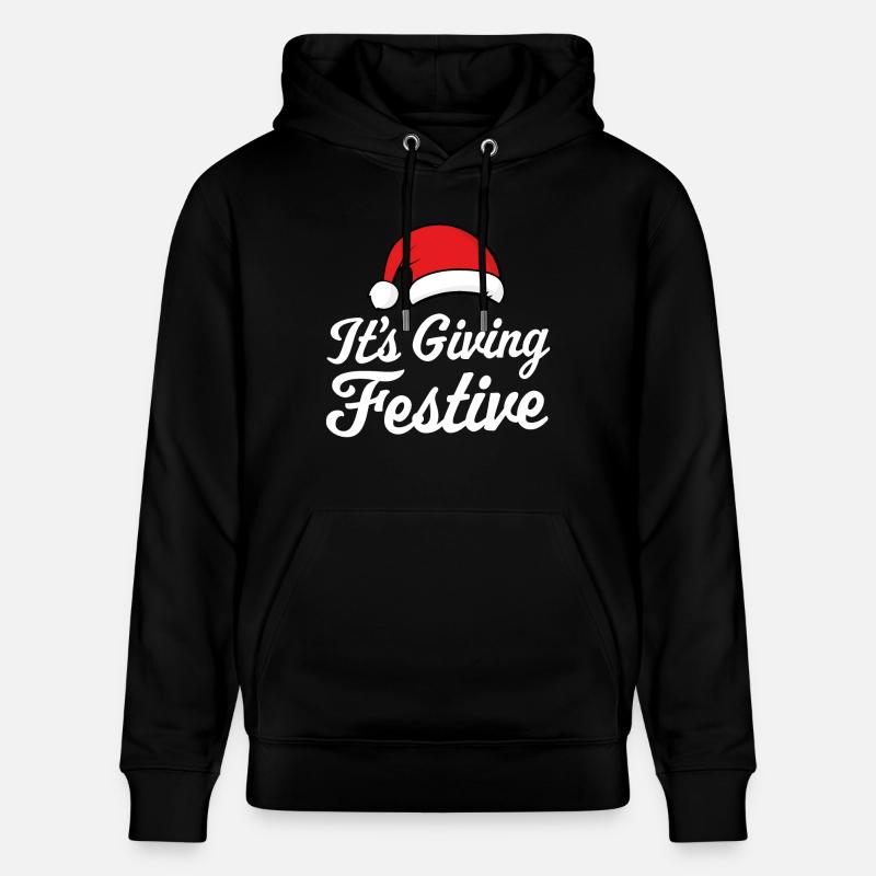C’est donner des festivités - Sweat à capuche bio CRUISER Stanley/Stella Unisexe - noir