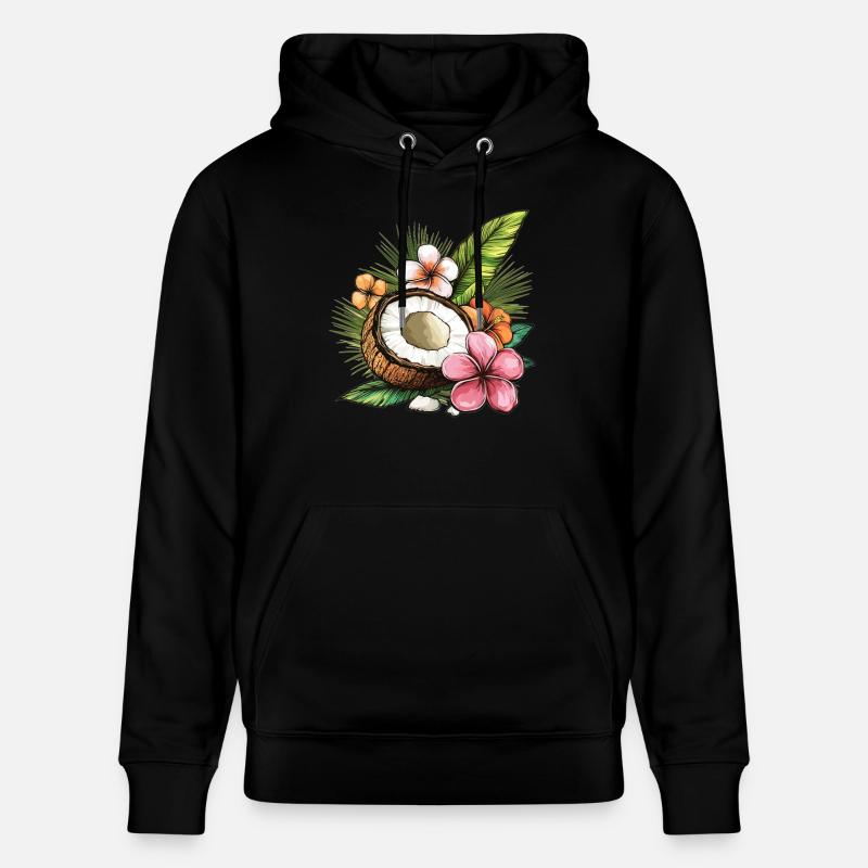 Noix de tropicale - Sweat à capuche bio CRUISER Stanley/Stella Unisexe - noir