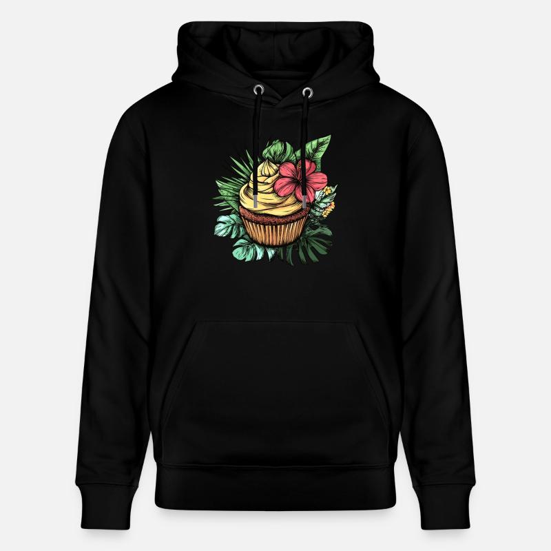 Tropical Cupcake - Sweat à capuche bio CRUISER Stanley/Stella Unisexe - noir