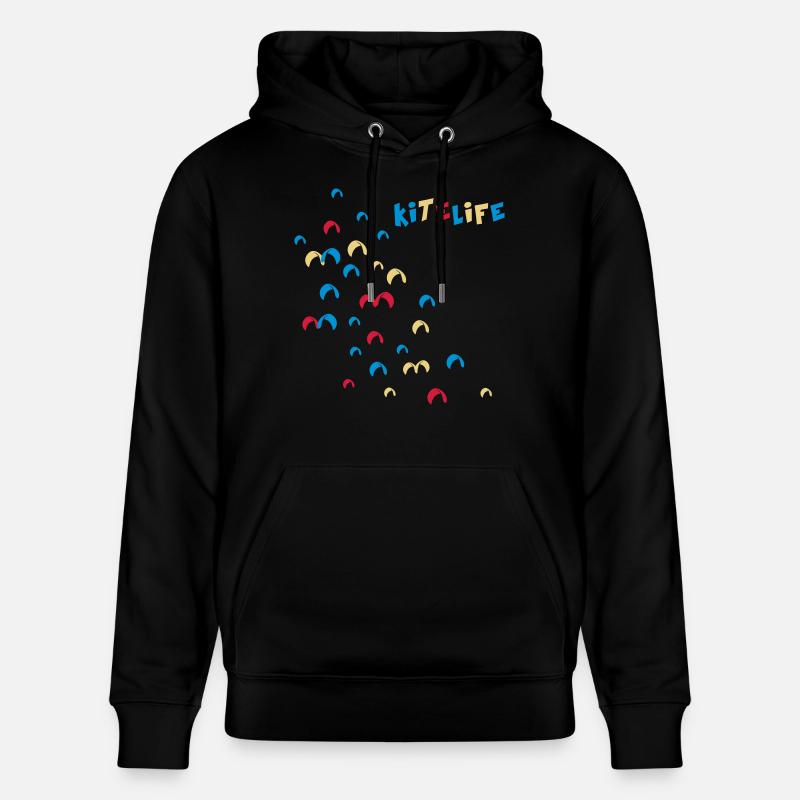 Kitelife - Stanley/Stella Unisex Bio-Hoodie CRUISER  - Schwarz