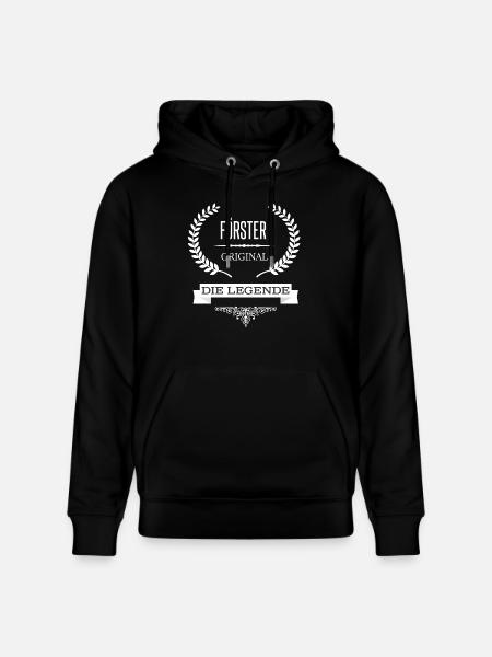 Förster - Stanley/Stella Unisex Bio-Hoodie CRUISER  - Schwarz