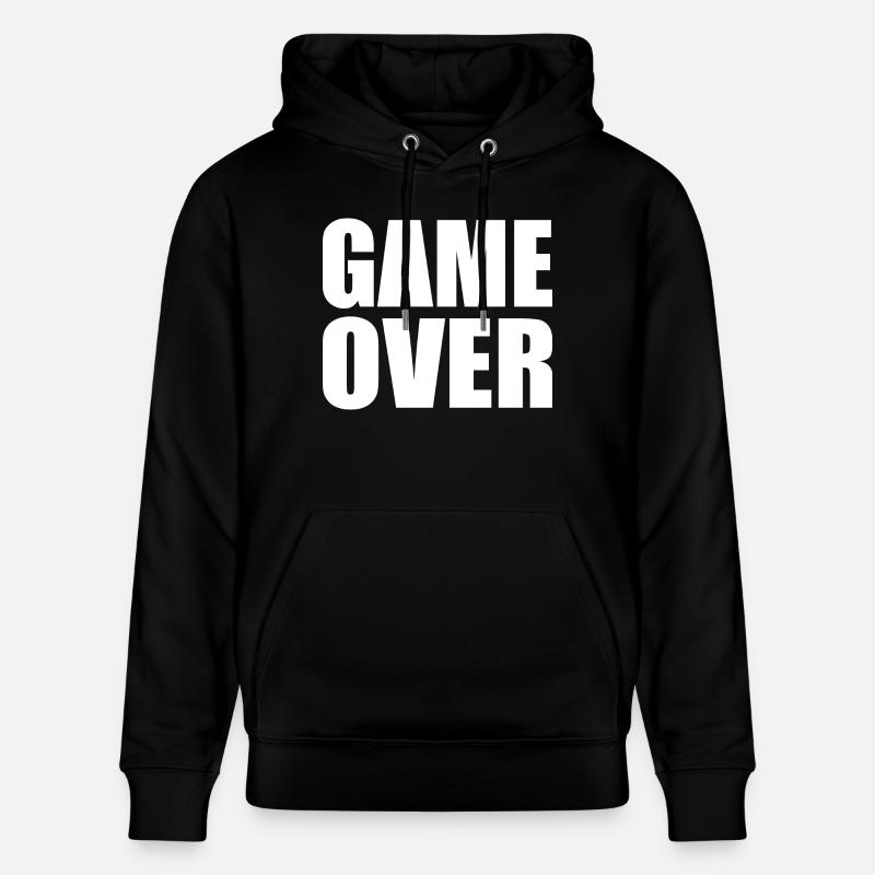 Game over - Sweat à capuche bio CRUISER Stanley/Stella Unisexe - noir