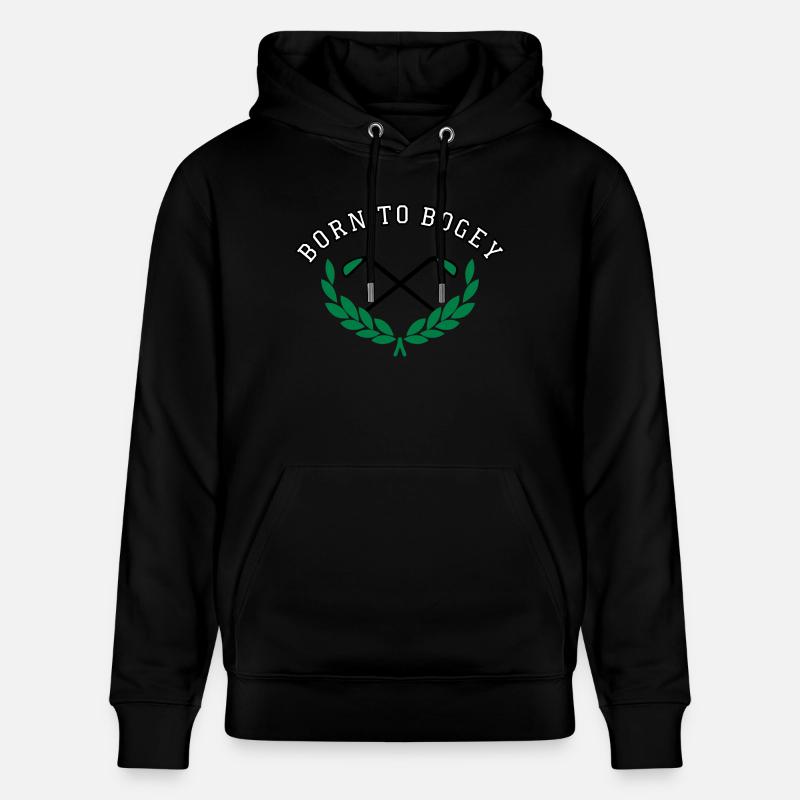 Né à Bogey - Sweat à capuche bio CRUISER Stanley/Stella Unisexe - noir