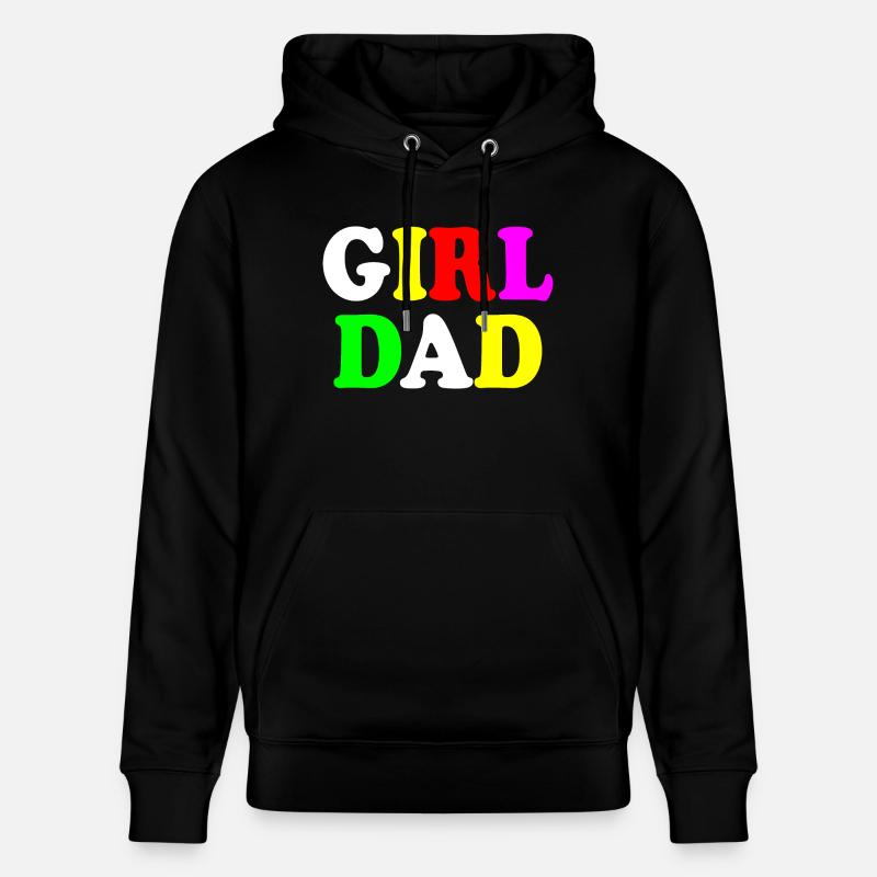 Girl dad - Sweat à capuche bio CRUISER Stanley/Stella Unisexe - noir