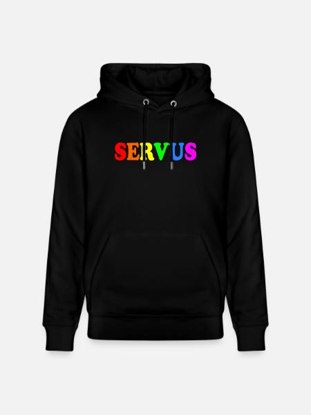 Servus - Stanley/Stella Unisex Bio-Hoodie CRUISER - Schwarz