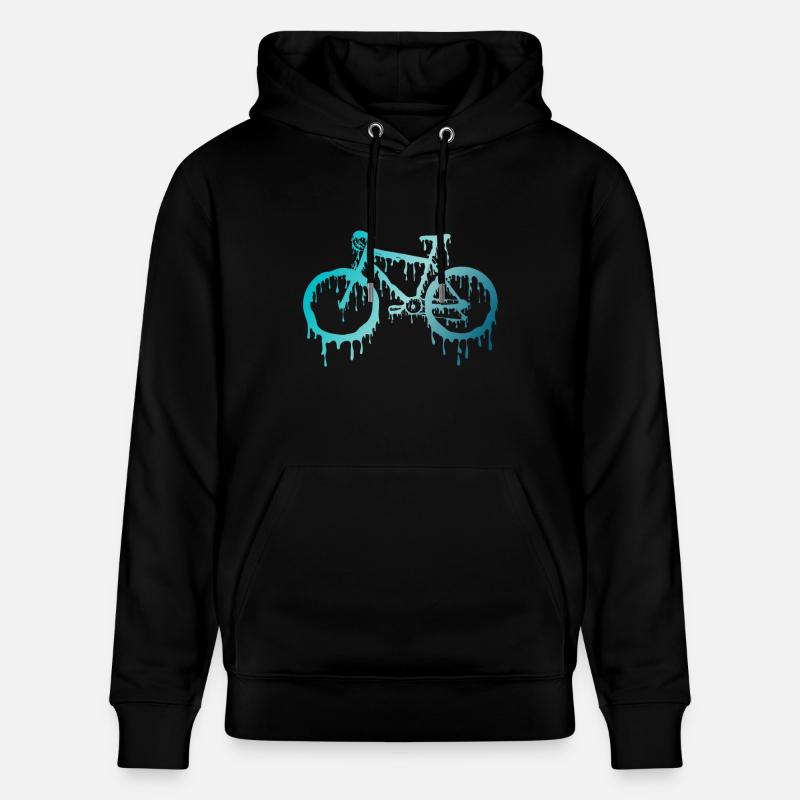 Vélo de course - Sweat à capuche bio CRUISER Stanley/Stella Unisexe - noir