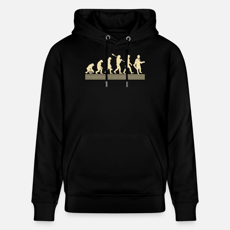 Évolution de l’architecte - Sweat à capuche bio CRUISER Stanley/Stella Unisexe - noir