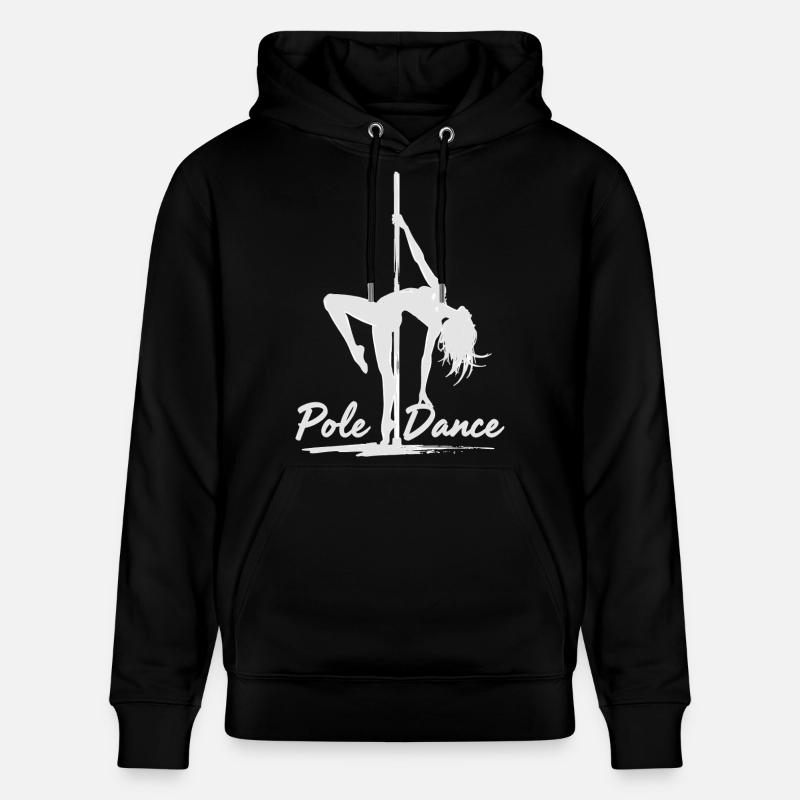 Pole Dance Poledancerin Silhouette Geschenk - Stanley/Stella Unisex Bio-Hoodie CRUISER  - Schwarz