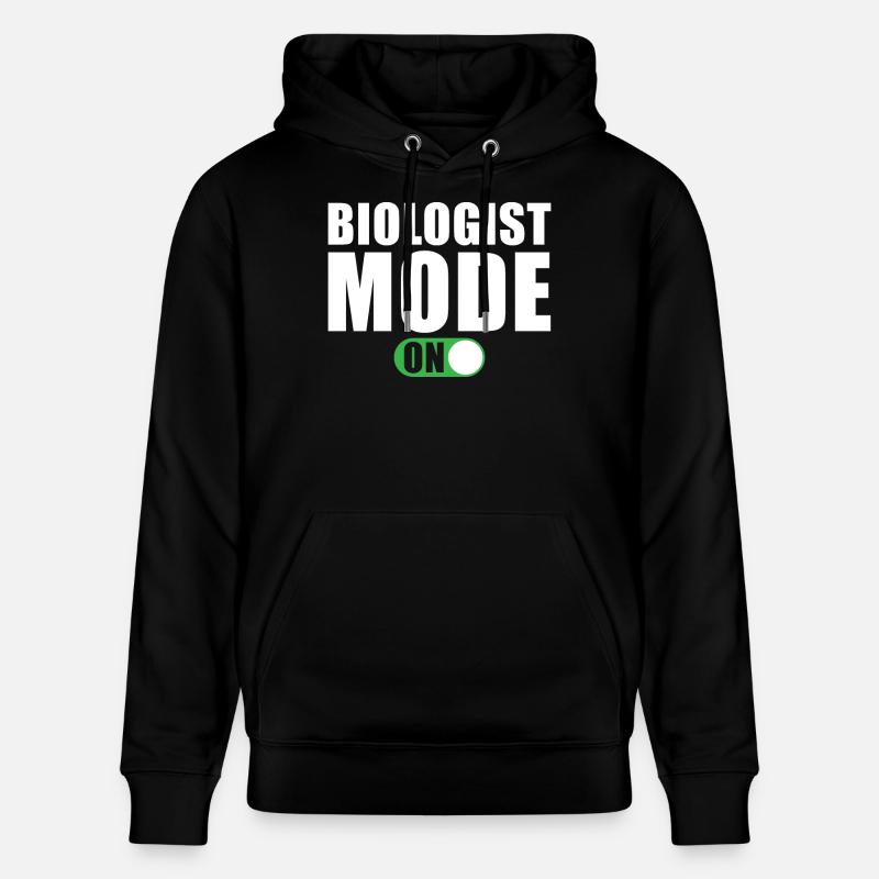 Mode biologiste An - Sweat à capuche bio CRUISER Stanley/Stella Unisexe - noir