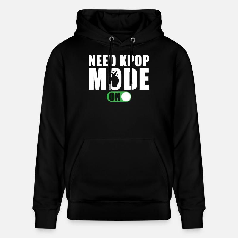 Besoin du mode Kpop - Sweat à capuche bio CRUISER Stanley/Stella Unisexe - noir