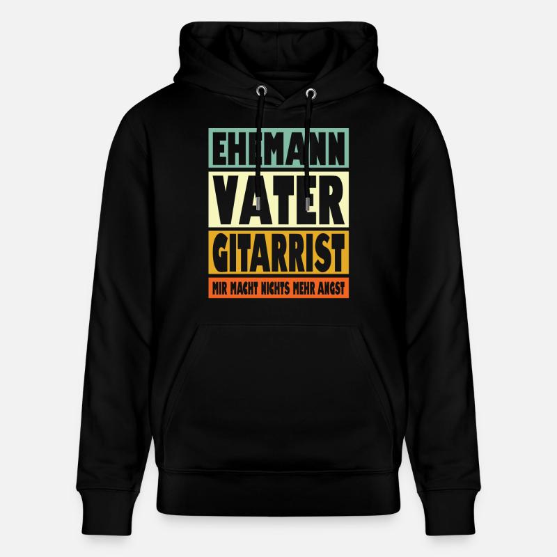Gärtner Vater Ehemann Held - Stanley/Stella Unisex Bio-Hoodie CRUISER  - Schwarz