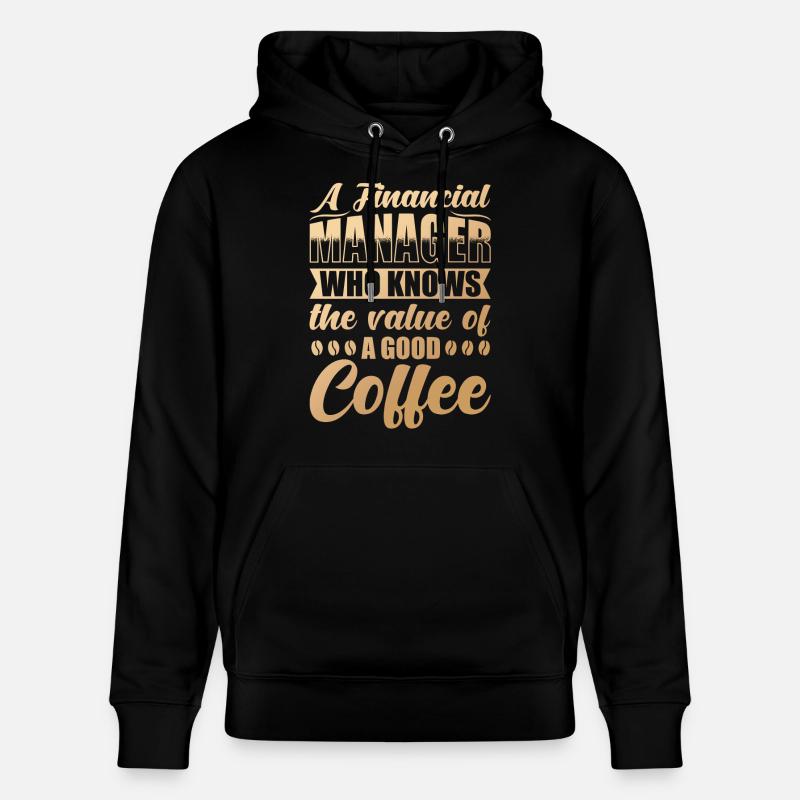Cadeau pour les directeurs financiers - Sweat à capuche bio CRUISER Stanley/Stella Unisexe - noir