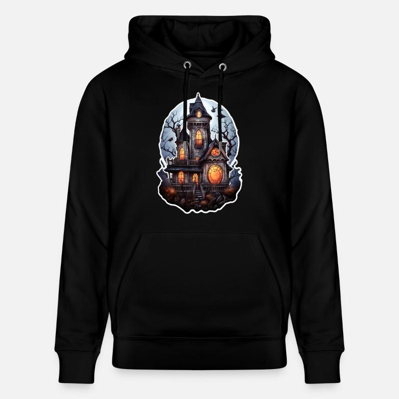 Maison hantée - Sweat à capuche bio CRUISER Stanley/Stella Unisexe - noir