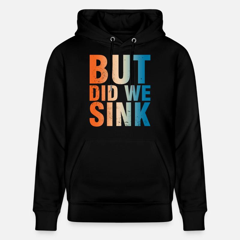 Mais nous avons coulé, capitaine - Sweat à capuche bio CRUISER Stanley/Stella Unisexe - noir