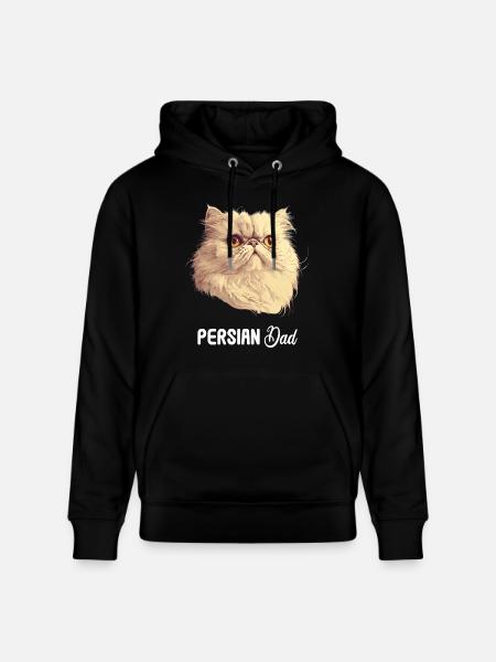 Persian Cat Perserkatze - Stanley/Stella Unisex Bio-Hoodie CRUISER  - Schwarz