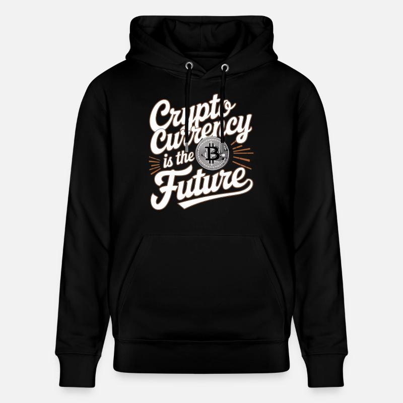Cryptocurrency Is The Future 17 - Stanley/Stella Unisex Bio-Hoodie CRUISER  - Schwarz