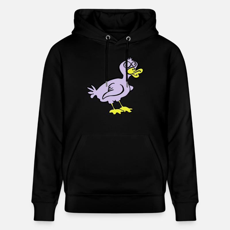 Canard muet - Sweat à capuche bio CRUISER Stanley/Stella Unisexe - noir