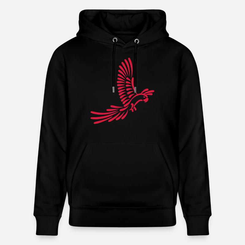 Perroquet - Sweat à capuche bio CRUISER Stanley/Stella Unisexe - noir