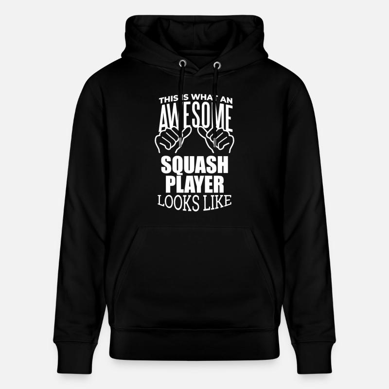 courge - Sweat à capuche bio CRUISER Stanley/Stella Unisexe - noir