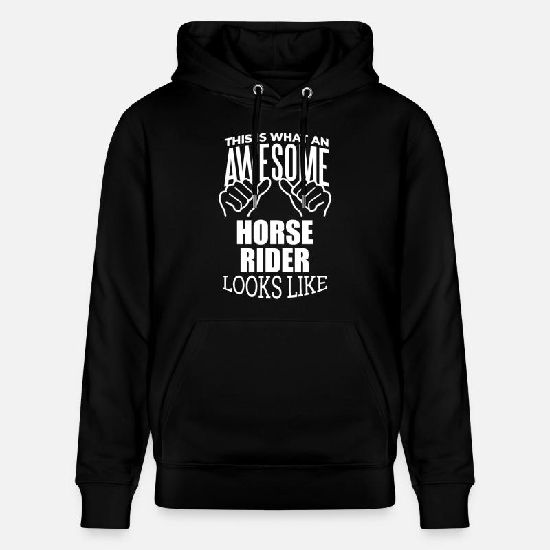 équitation - Sweat à capuche bio CRUISER Stanley/Stella Unisexe - noir