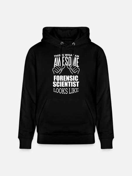 Forensic Science Forensic Science Forensic Science - Stanley/Stella CRUISER Unisex Organic Hoodie - black