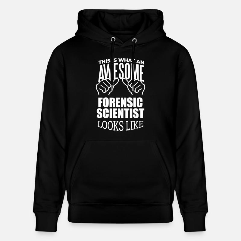 Forensik - Stanley/Stella Unisex Bio-Hoodie CRUISER  - Schwarz