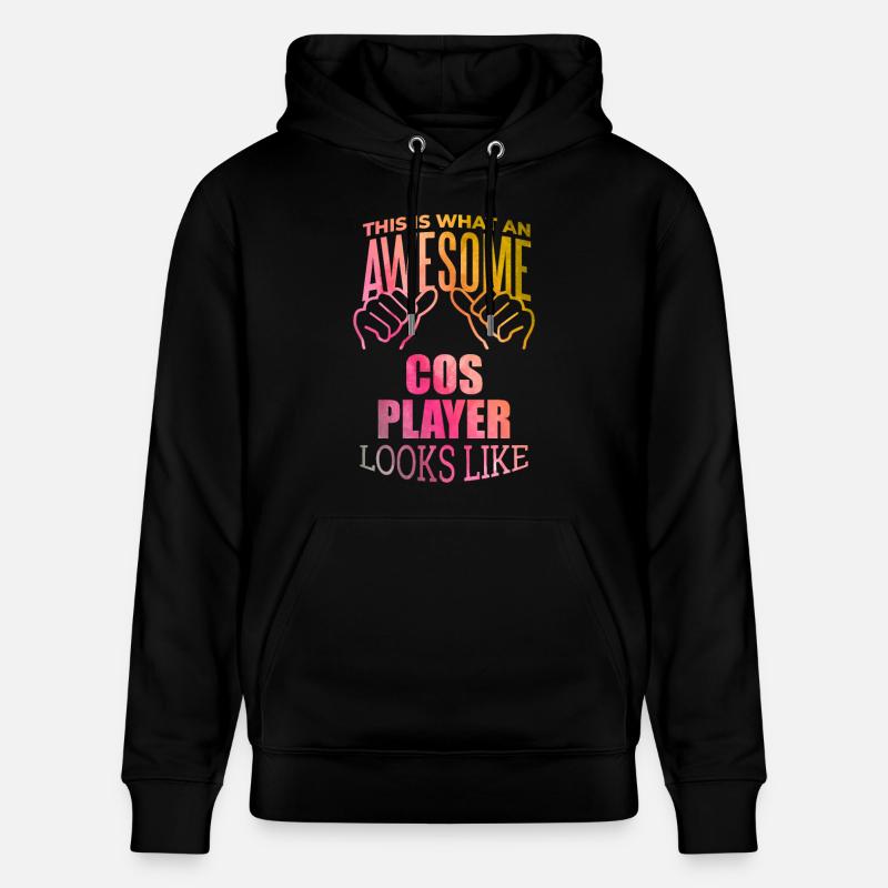 Cosplayer - Sweat à capuche bio CRUISER Stanley/Stella Unisexe - noir