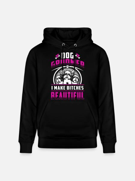 Dog Groomer - Stanley/Stella CRUISER Unisex Organic Hoodie - black