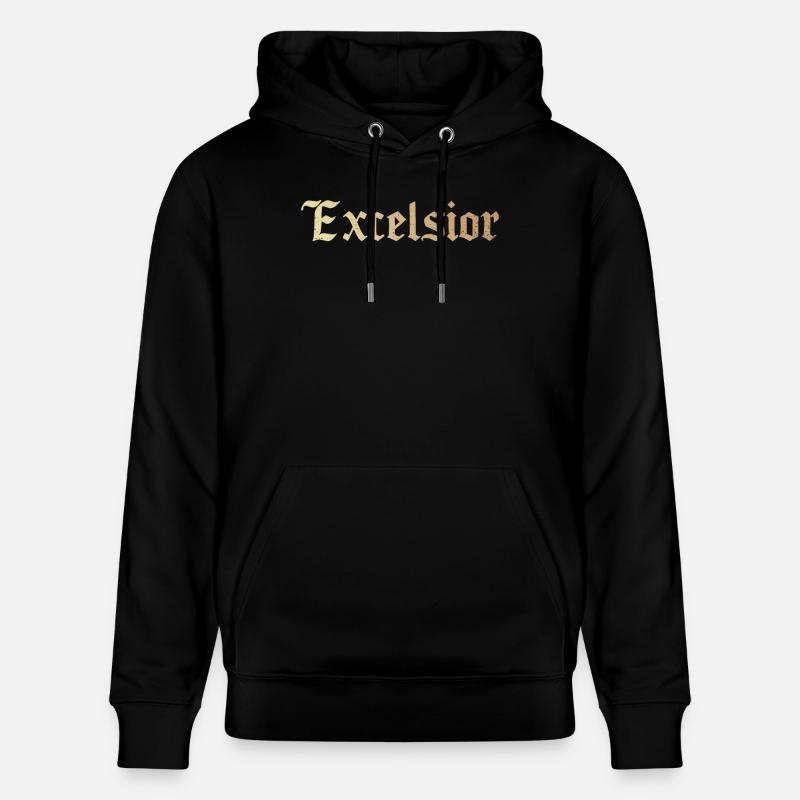 Excelsior - Sweat à capuche bio CRUISER Stanley/Stella Unisexe - noir