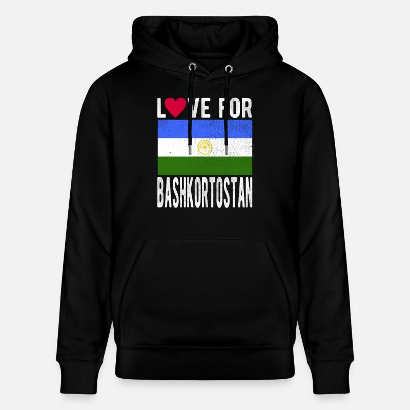 Souvenir du Bachkortostan - Sweat à capuche bio CRUISER Stanley/Stella Unisexe - noir
