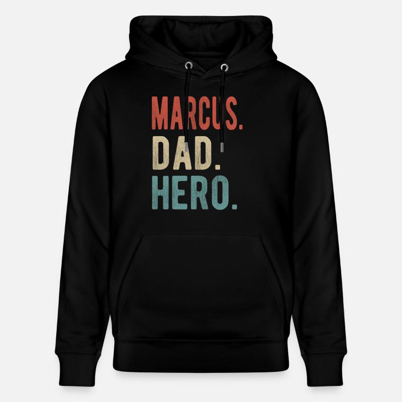 Marcus Papa Held - Stanley/Stella Unisex Bio-Hoodie CRUISER  - Schwarz