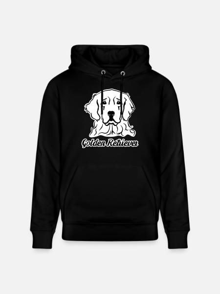 Golden Retriever - Sweat à capuche bio CRUISER Stanley/Stella Unisexe - noir