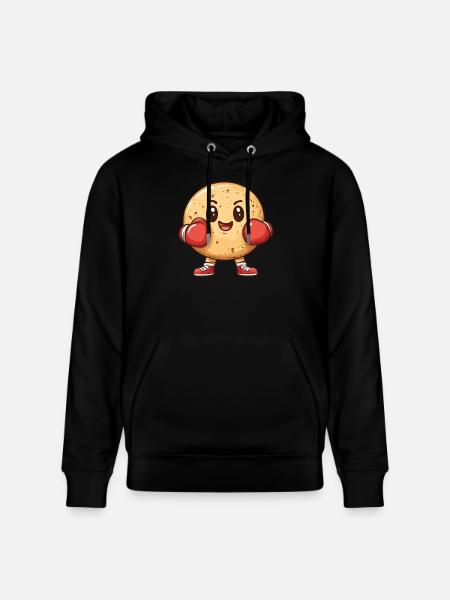Fighting Cookie - Stanley/Stella CRUISER Unisex Organic Hoodie - black
