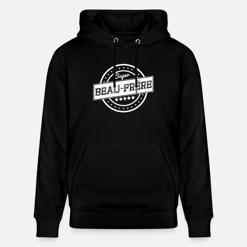 Super beau-frère - blanc - Sweat à capuche bio CRUISER Stanley/Stella Unisexe - noir