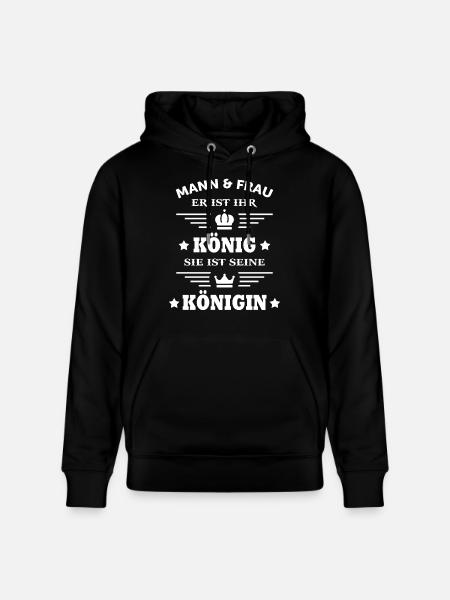 Mann - Stanley/Stella Unisex Bio-Hoodie CRUISER - Schwarz