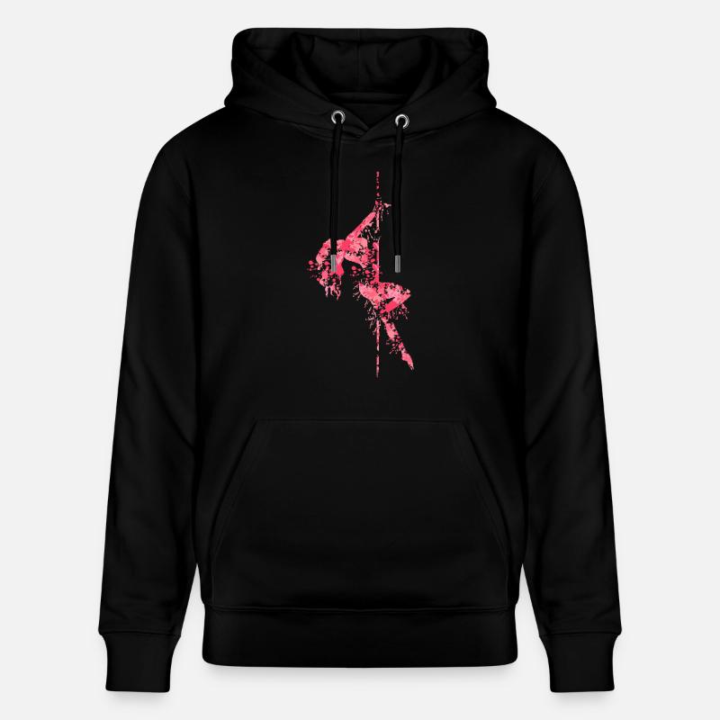 Pole Dance - Sweat à capuche bio CRUISER Stanley/Stella Unisexe - noir