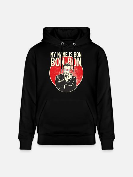 random Mix Bon Bon - Stanley/Stella Unisex Bio-Hoodie CRUISER - Schwarz
