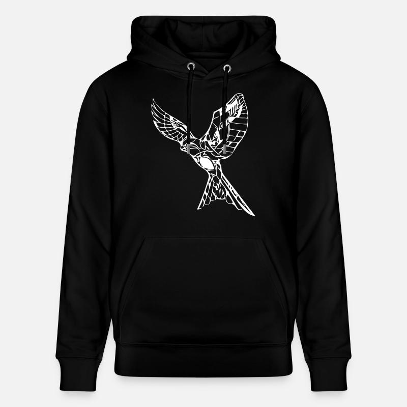 Faucon volant élégant - Sweat à capuche bio CRUISER Stanley/Stella Unisexe - noir
