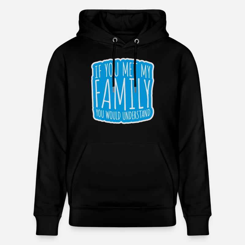 vous comprendriez citation - Sweat à capuche bio CRUISER Stanley/Stella Unisexe - noir